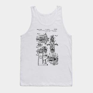 Bridgeport Milling Machine Patent 1942 Tank Top